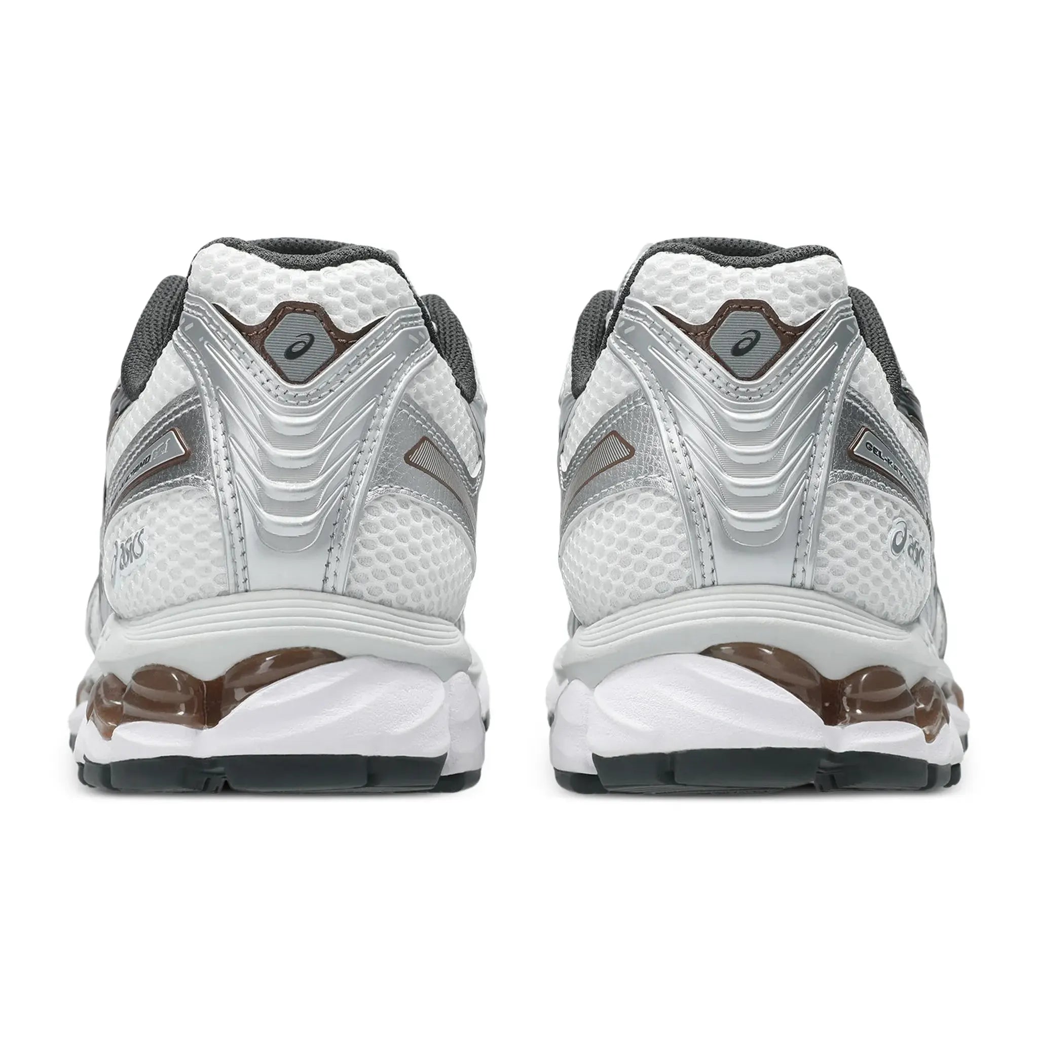 Back View of ASICS Gel-Kayano 12.1 White Graphite Grey 1203A759-104